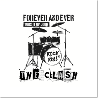 the clash forever and ever Posters and Art